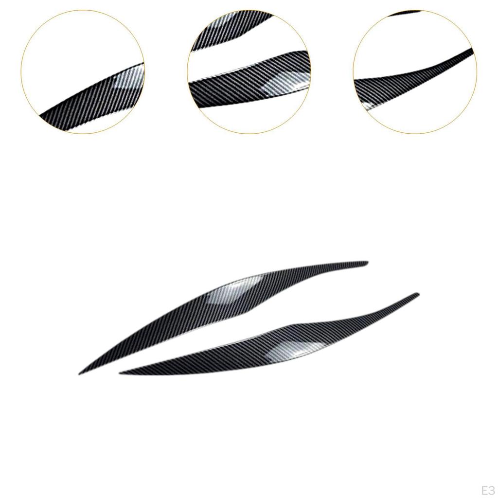 Авто -фара -глаза Brow облицовка заменить Простая в установке Высокая производительность для