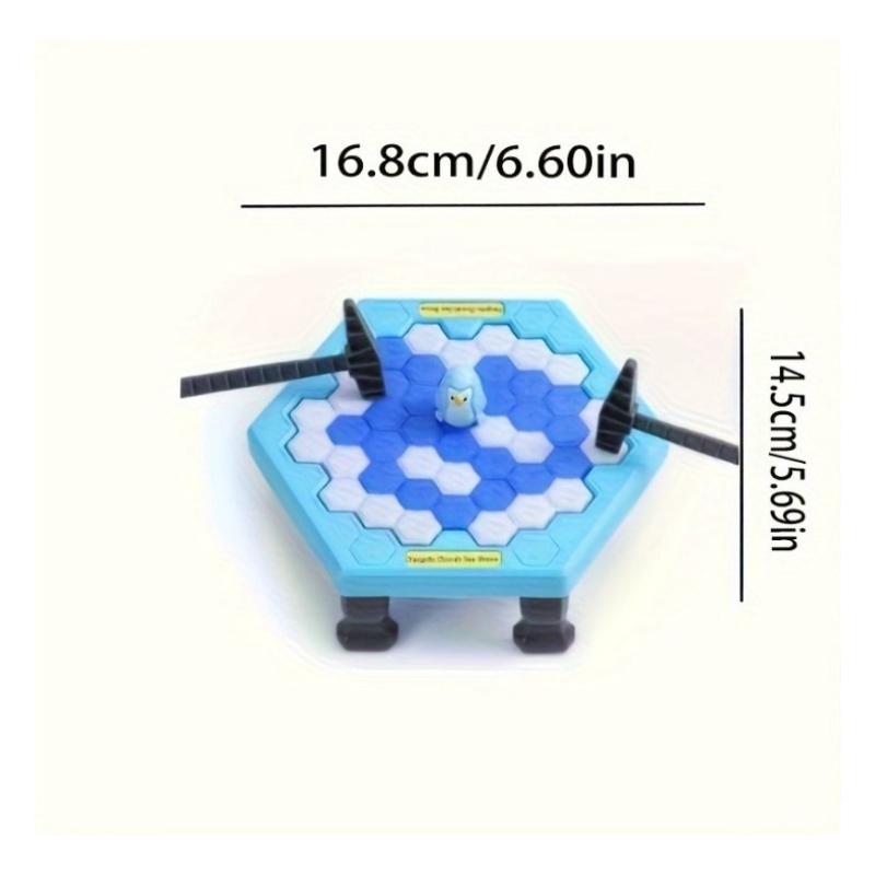 Игра «Спаси пингвина: спасение на льду» — развивающая игрушка для STEM-образования, способствующая сплочению родителей и детей, отлично подходит для семейного отдыха и помогает развлечься на вечеринке.