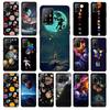 Moon Stars Space Astronaut Phone Case for OPPO A54 A74 A94 A53S A9 A5 A15 A16 A91 A96 A76 Reno8 8Pro Reno2 Z