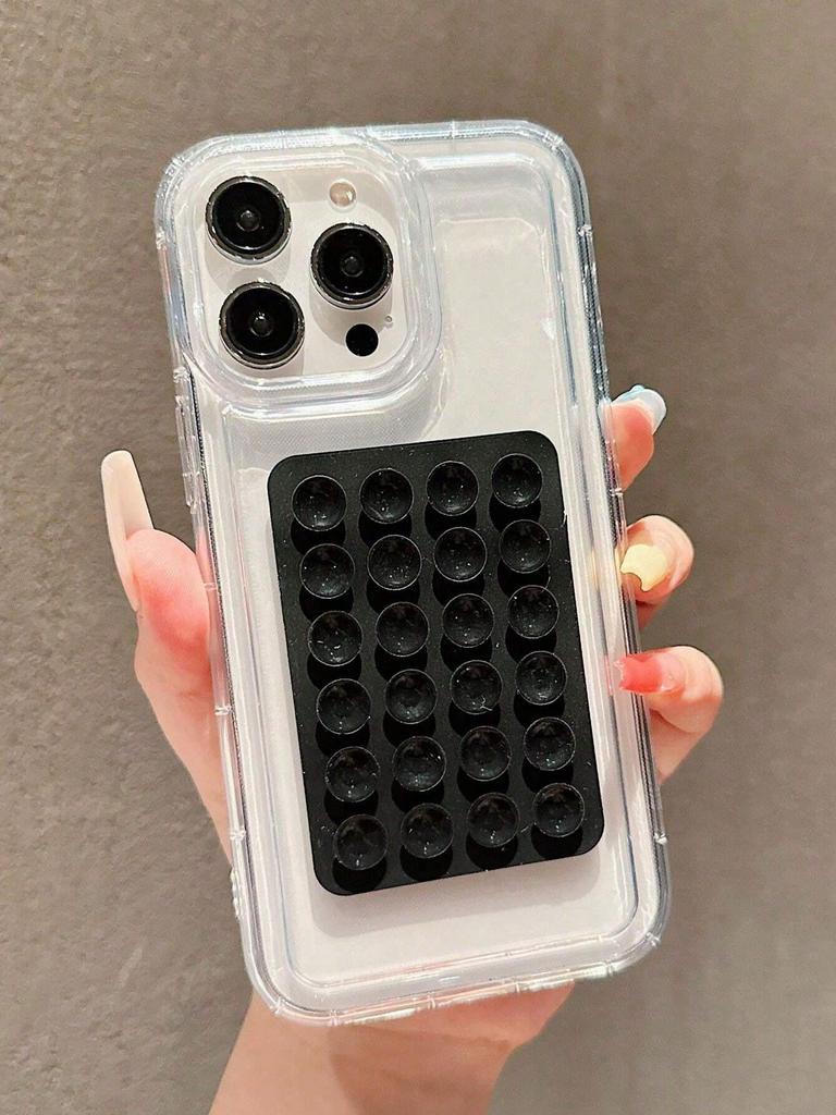 Силиконовый держатель для телефона на присоске, держатель для мобильного телефона без рук, незаменимый аксессуар для путешествий на самолете, совместимый с любым смартфоном