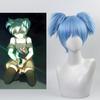 Anime parigi oʻyini Sally yuzi Cosplay Sally parigi sochlari Sallyface Cosplay parigi + parik qalpoqli rekvizitlari aksessuarlari partiya kostyumi