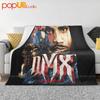 Dmx Ruff Ryders Графическое одеяло-плед из ультрамягкой ткани Зимнее покрывало для дивана Постельное белье