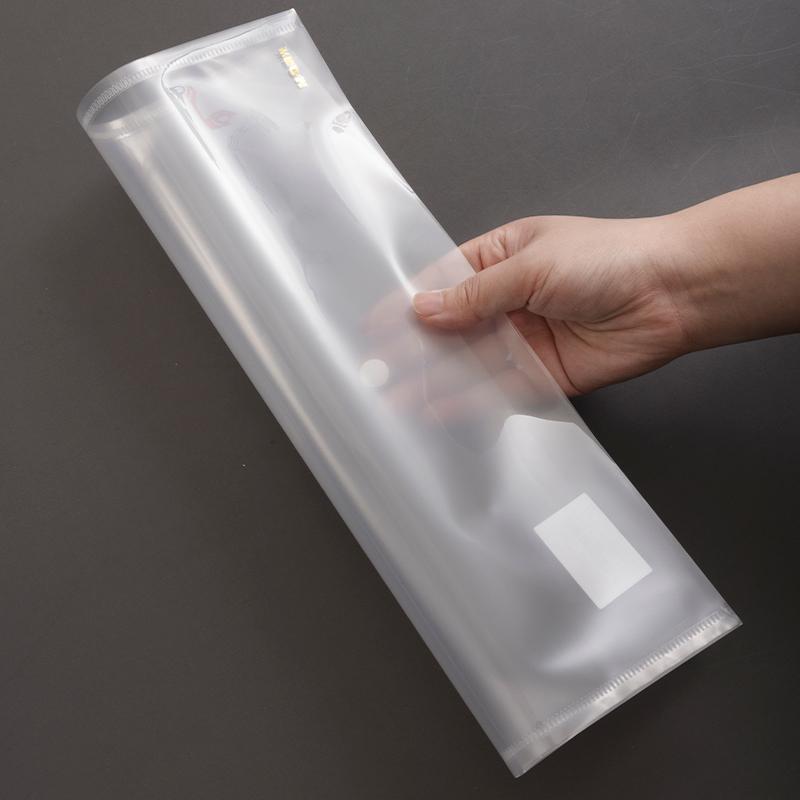 A4 White Transparent Button Envelope, Press Stud Envelope, Office Document Folder, Student Exam Paper Storage File Folder, Pack of 12