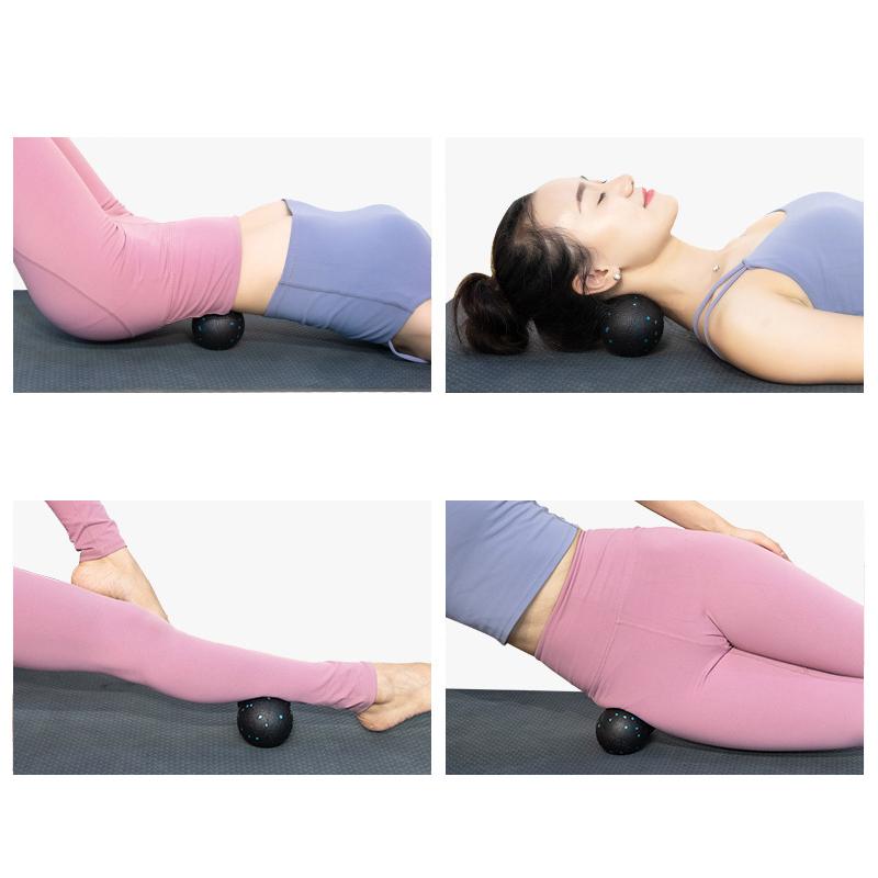 EPP Lacrosse Myofascia Ball Peanut Massage Ball High Density Lightweight Fitness Body Fascia Exercise Relieve Pain Yoga Ball