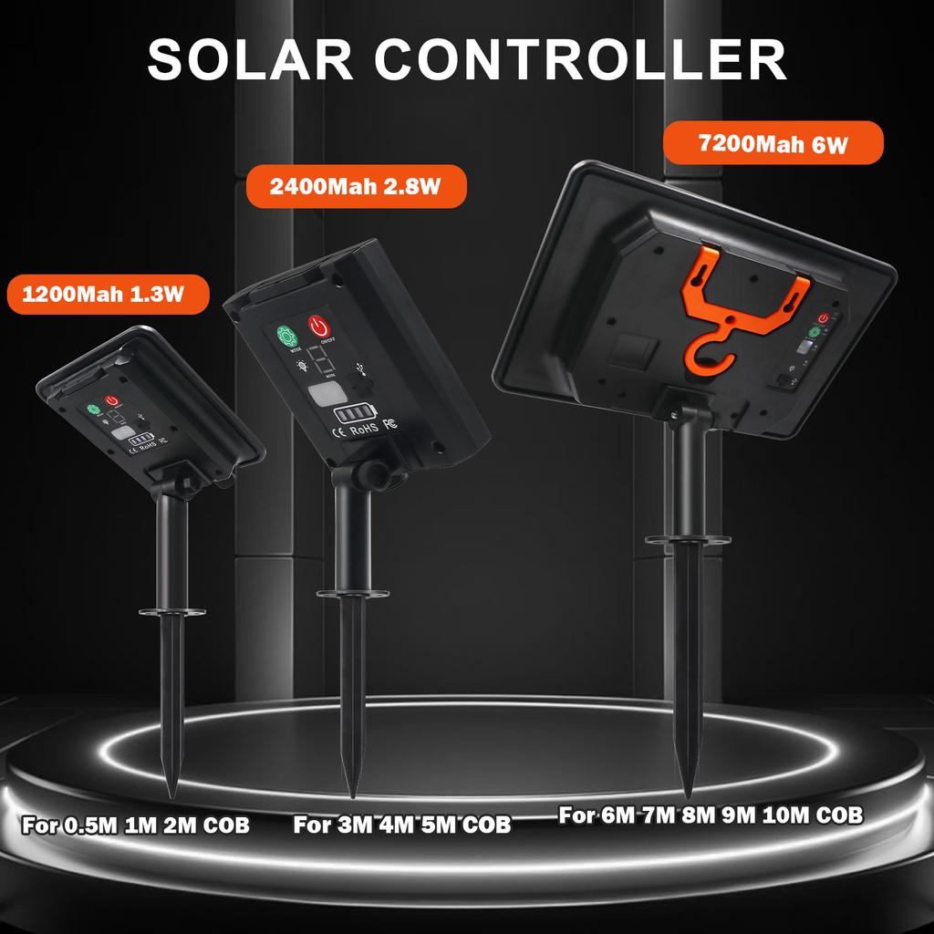 Солнечная COB Неоновая Лента DC24V IP68 Водонепроницаемая 320 светодиодов/м Красный/Желтый/Синий/Белый Гибкая Лента Световой Шнур Диммируемое Линейное Освещение