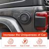 Крышка топливного бака для двери, украшение, подходит для Jeep Wrangler JL JLU 2018 2019 2020 2021 2022 2023 автомобильные аксессуары