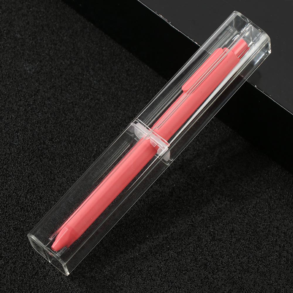 Gift Solid Color Polygon School Office Supplies Pen Storage Case Pen Box