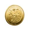 Позолоченная австралийская монета с изображением кенгуру, 1 унция, посвященная Елизавете II, сувенирная монета Австралии.