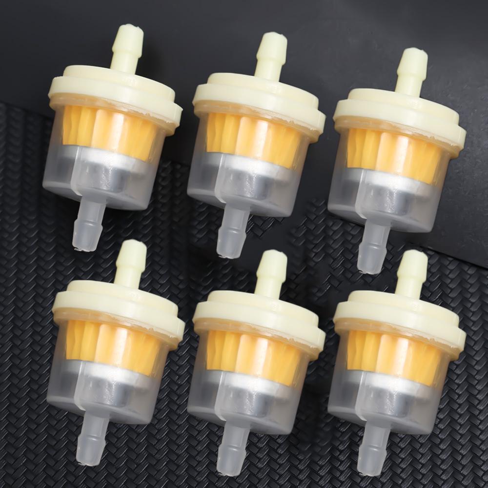 Universal Motorcycle Gasoline Gas Fuel Gasoline Oil Filter for Scooter Motorcycle Moped Scooter Dirt Bike ATV Fuel Filter Tools