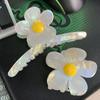 Headwear Women Headdress Girls Korean Style Hair Clip Hair Accessories Crab Clip Flower Hair Claw