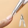 Кусачки для ногтей из нержавеющей стали, кусачки для ногтей на ногах, инструмент для педикюра и маникюра, плоскогубцы для ногтевой бороздки, профессиональное средство для коррекции вросшего паронихия