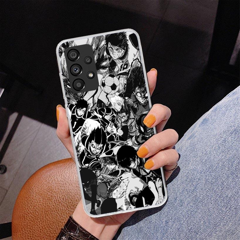 Чехол для телефона Blue Lock Football Anime для Samsung Galaxy A52 A32 A22 A12 A51 A31 A50S A30S A20S A10S Note 20 Ultra 10 Plus S10 A72