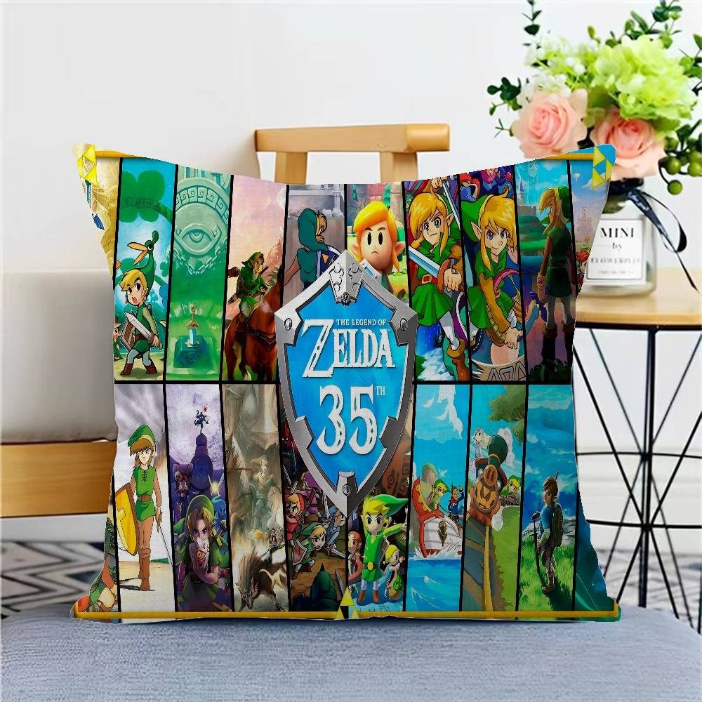 Легенда о Z-Zeldas Чехол для подушки для игры Дюймы Декор фермерского дома Домашние наволочки для диванных подушек для украшений