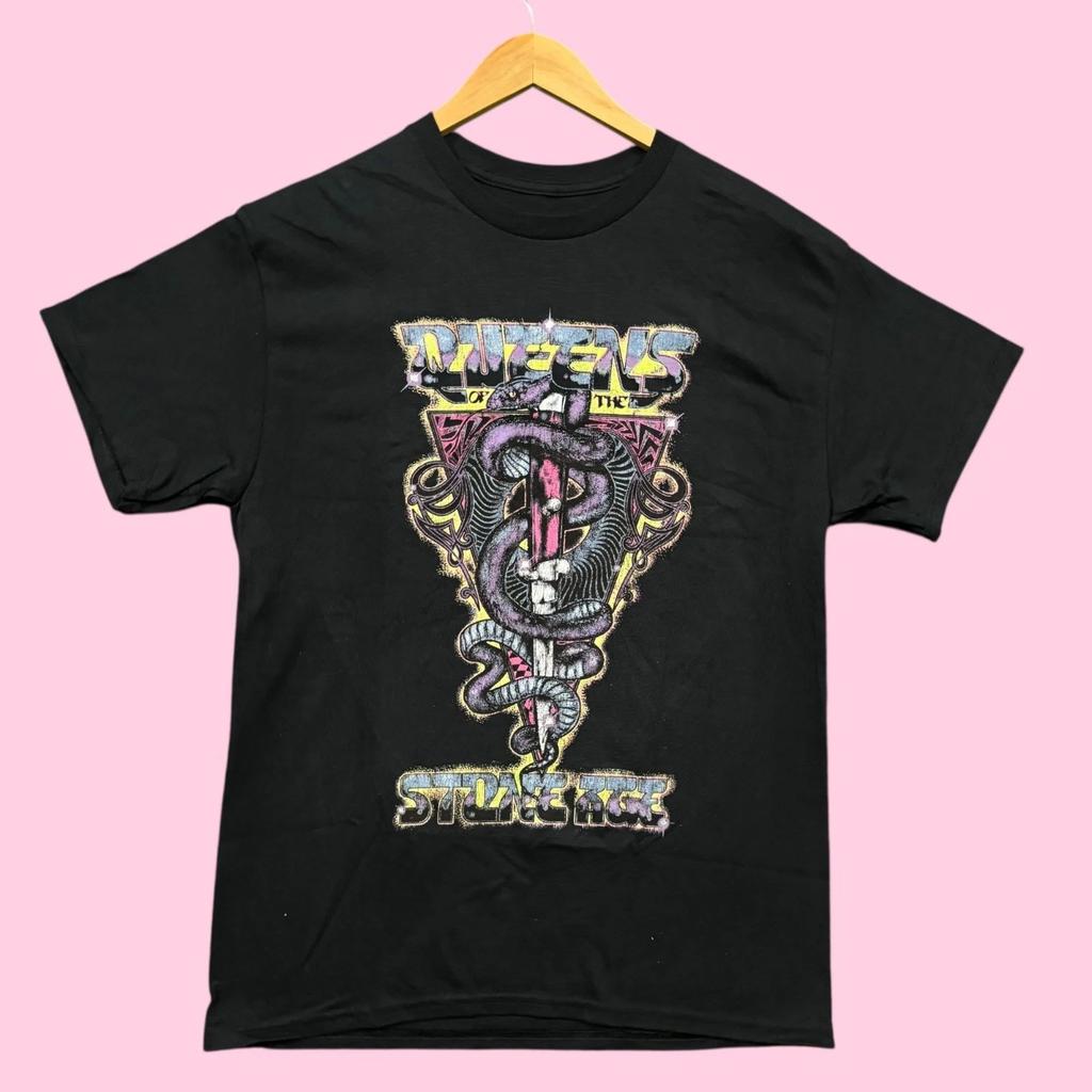 Queens of the Stone Age Viper Knife Rock Band Tee M
