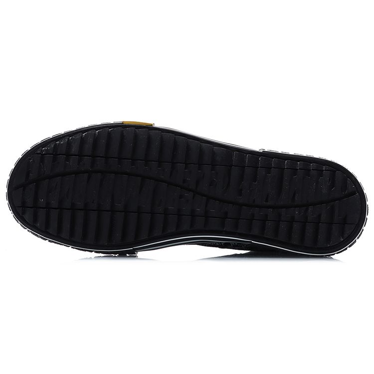 Li Ning Disney X Collaboration Повседневные противоскользящие прочные высокие кроссовки для скейтбординга Унисекс кроссовки для скейтбординга Черные AGCR179-1