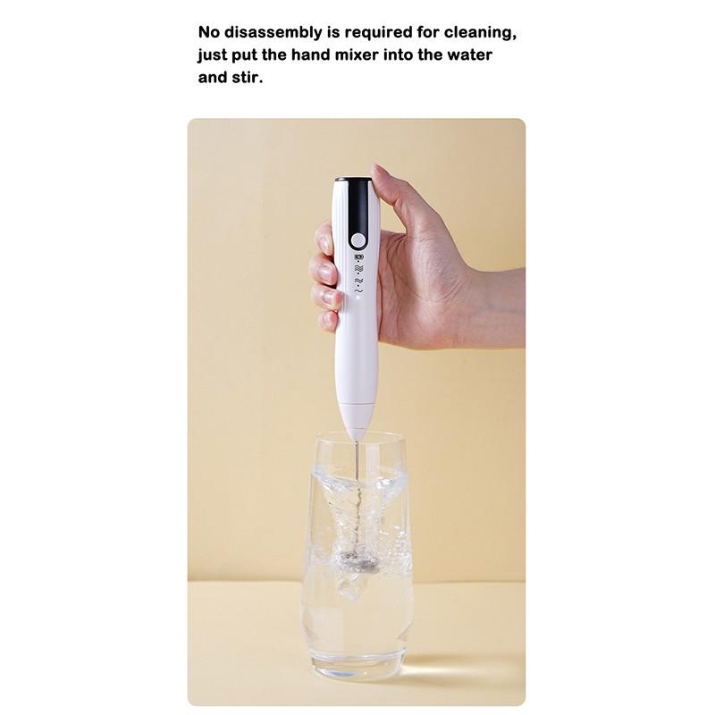 Электрический венчик 3-в-1, 3 регулируемых скорости, электрический бытовой венчик для яиц, ручной мини-пенопласт, миксер