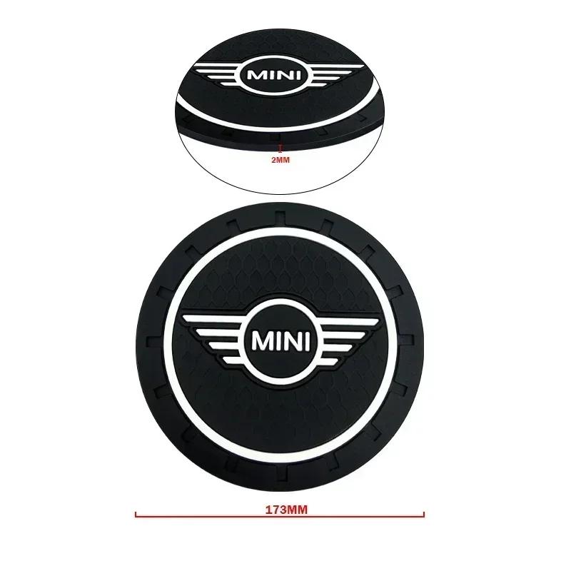 Для BMW Mini 1/2 шт. Автомобильные подставки под стакан Вода Чашка Противоскользящая силиконовая подставка Автоаксессуары для BMW Mini Cooper R56 R50 R53 F56 R60 2011 201