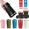 Stainless Steel Insulated Cup 12.85/17.25oz Double-layer Leak-Proof Travel Mug For Outdoor Sports Car Use Portable Vacuum Bottle