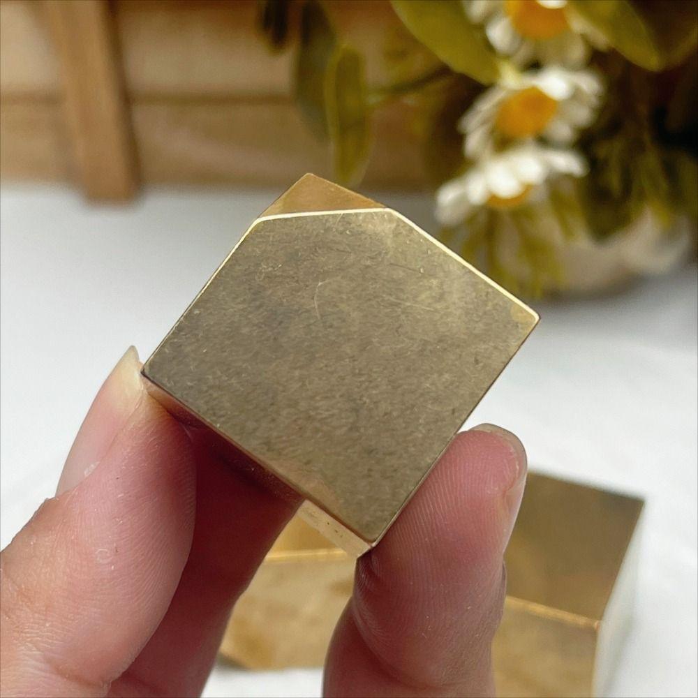 2.5x2.5cm Pyrite Cube Specimen Unique Metallic Luster Natural Pyrite Cube For Mineral Collectors