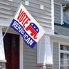 4x6 Ft Save America Vote Republican Flag Save America Vote Red Republican Flag with Metal Vote Red Anti Democrat Outdoor Flag Banner Yard Sign
