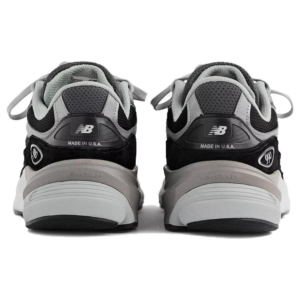 990v6 Wmns New Balance Сделано в США 'Черный Серебристый' Женские W990BK6