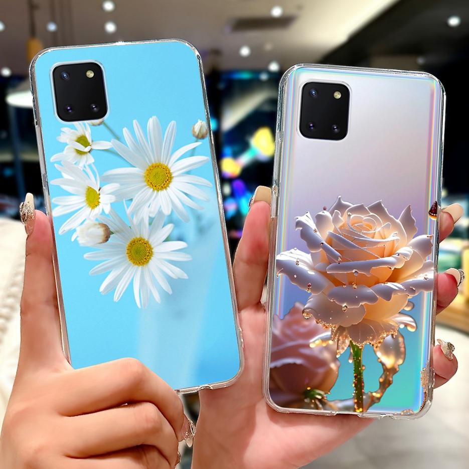 Чехол для Samsung Galaxy Note 10 Lite SM-N770F, Роскошный чехол с рисунком в виде сердца, Мягкий тонкий чехол для телефона, Оболочка для Samsung Note10 Lite