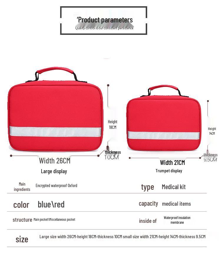 Портативная термосумка для лекарств - Маленькая сумка-переноска для первой помощи и инъекций
