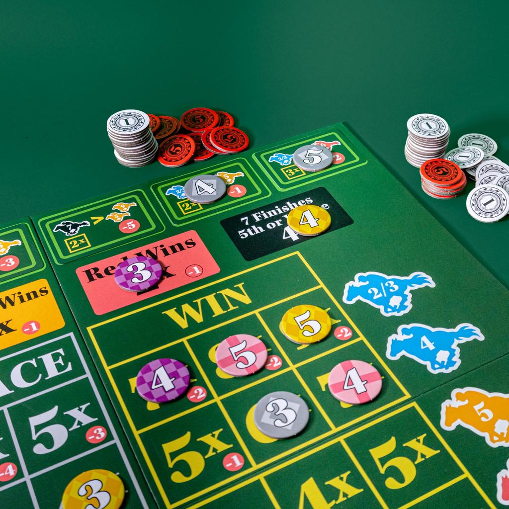 Alderac Entertainment Group Ready Set Bet Alderac Entertainment Group Horse Racing Betting Board Ages AEG7127 (AEG) - Game, 14+, 2-9 Players, 45-60