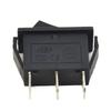 Rocker Switches 12V 16A 250VAC 1pcs 3 Position Black