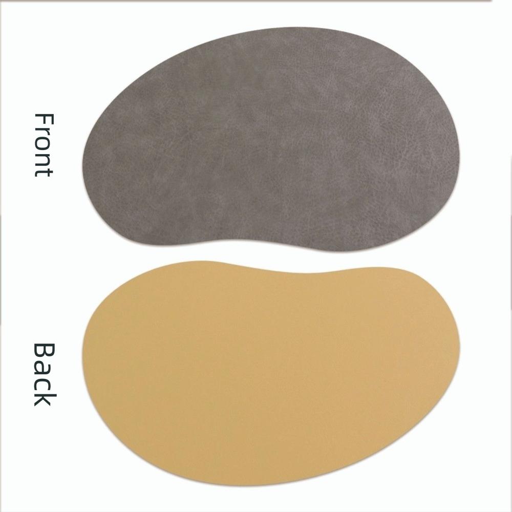 Dual-Sided Placemats Irregular Shape Place Mats Stylish Dinnerware Mats  for Dining Room