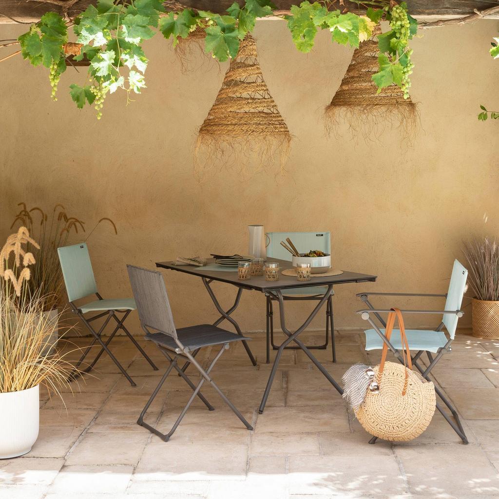 Lafuma Chair ANYTIME FAUT Chair Mistral LFM2640 9716 Сделано во Франции Уличное 5-летняя гарантия Складное