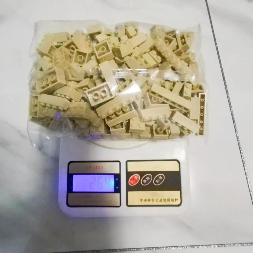 Building Blocks Hybrid Particles520g Bulk 17Colours DIY Toys for Children Free Base Plate Jigsaw Puzzle