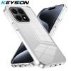 KEYSION Прозрачный чехол для HONOR X6b X6A X6 ТПУ+ПК Нескользящий HD Прозрачный Противоударный Чехол для телефона для Huawei Honor X8b X8A X8 5G