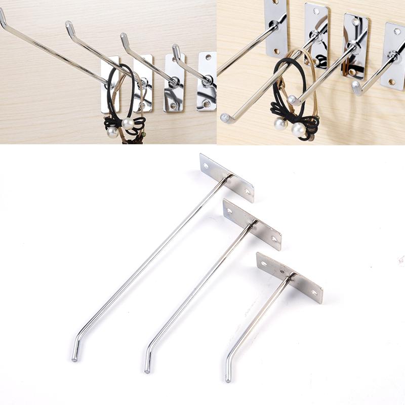 Shelf Hook Wall Iron Hook Mobile Phone Accessories Hook Wood Display Cabinet To Send Screws Thick Nail Wall Hook