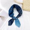 Cotton And Linen Small Square Scarf Silk Scarf Women'S Spring And Autumn New Style Artistic And Versatile Fashionable Temperament Headband Scarf
