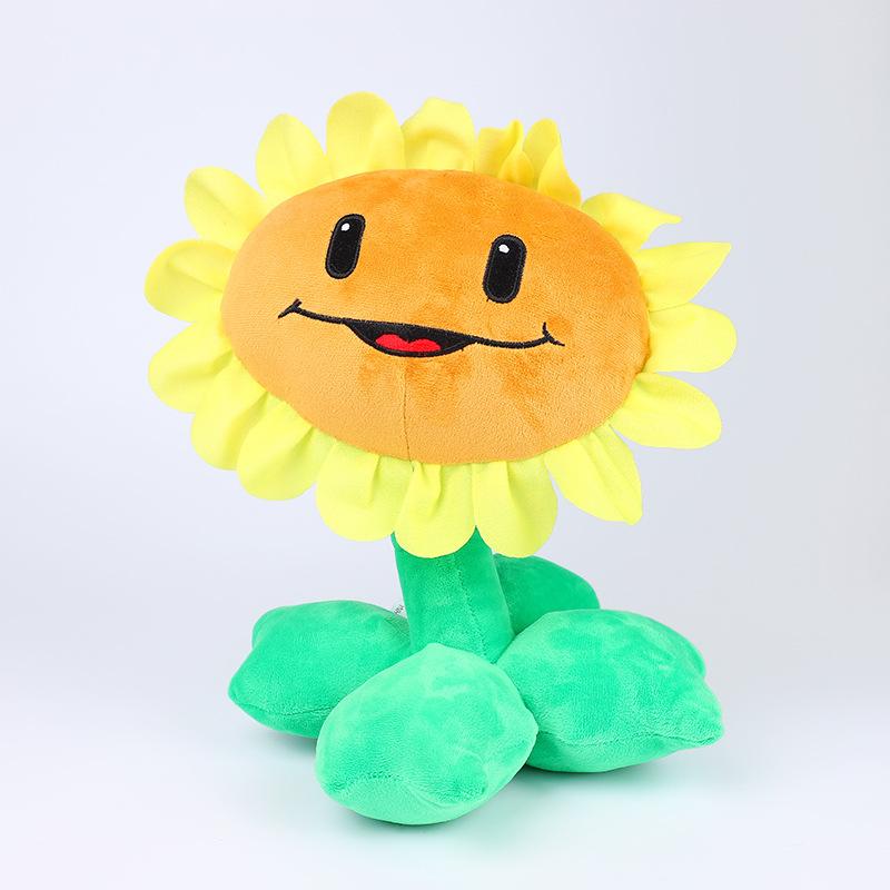 Большой Размер 30см Растения против Зомби Плюшевые Мягкие Игрушки PVZ Горохострел Кабачок Подсолнух Плюшевая Мягкая Игрушка Кукла для Детей Подарки Детям