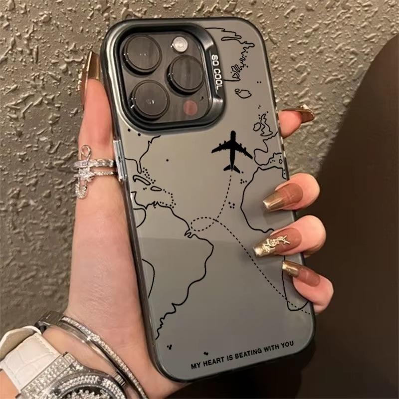 Чехол для телефона IPhone 17 Pro в авиационном стиле, 16E/15/14/13, лазерная резка, Apple 11Xs Max, модные и популярные стили