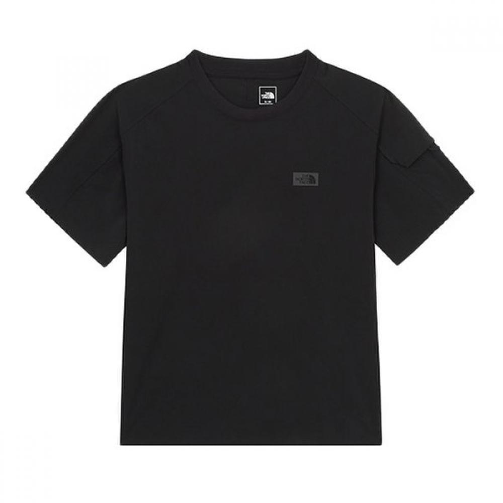 The NorTh Face Women FrosT ShorT Sleeve T shirT Blk nT7ur35d