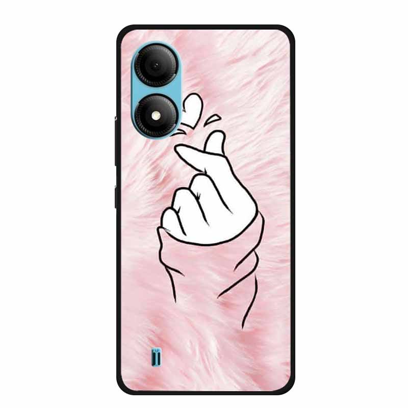Чехол для телефона ZTE Blade A33S Задняя крышка Чехол A 33 s A33 s Coque Ударопрочный Черный Силикон Мягкий Funda Для Blade A33S Чехол A 33s