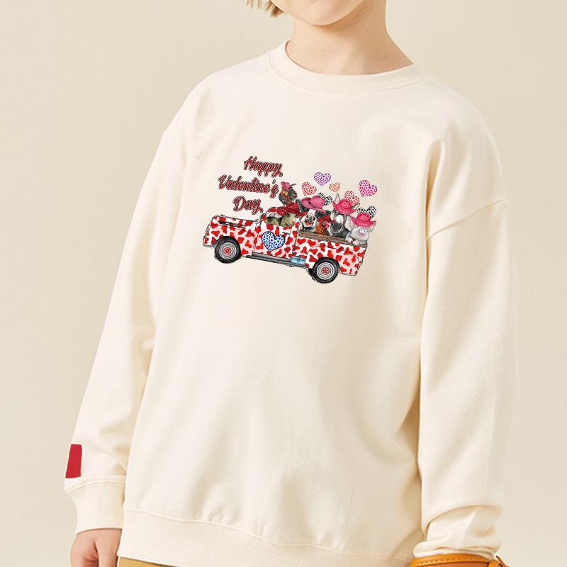 Наклейка на одежду С Днем Святого Валентина Футболка Parches Ropa Толстовки Diy Термонаклейка Наклейки Утюгом На Заплатки