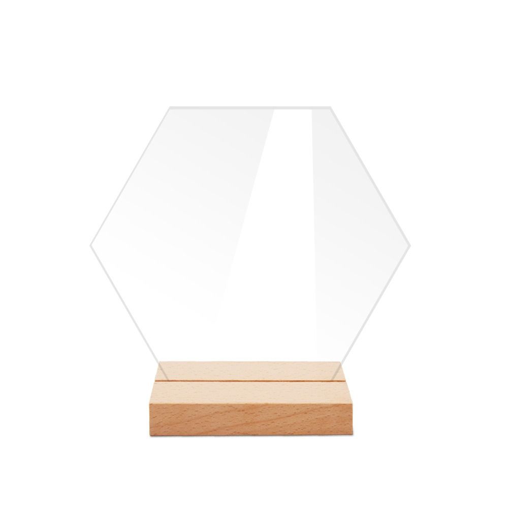 for Wedding Party Decor Menu Display Frame Card Display Stand Table Number Plate Table Number Sign