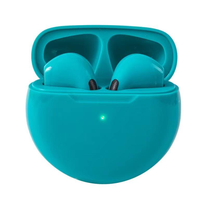 Pro6 6-го поколения, настоящие стерео Bluetooth-наушники TWS с сенсорным управлением и шумоподавлением для спорта