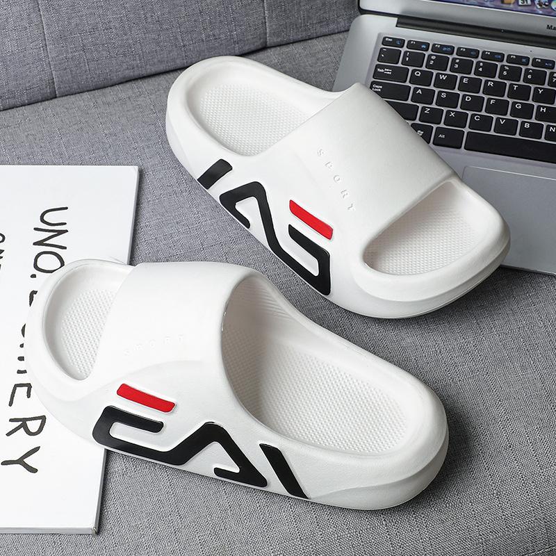 EVA шлепанцы мужские летние для улицы, для дома, дезодорирующие, наступил в дерьмо, пляжные, крутые шлепанцы мужские