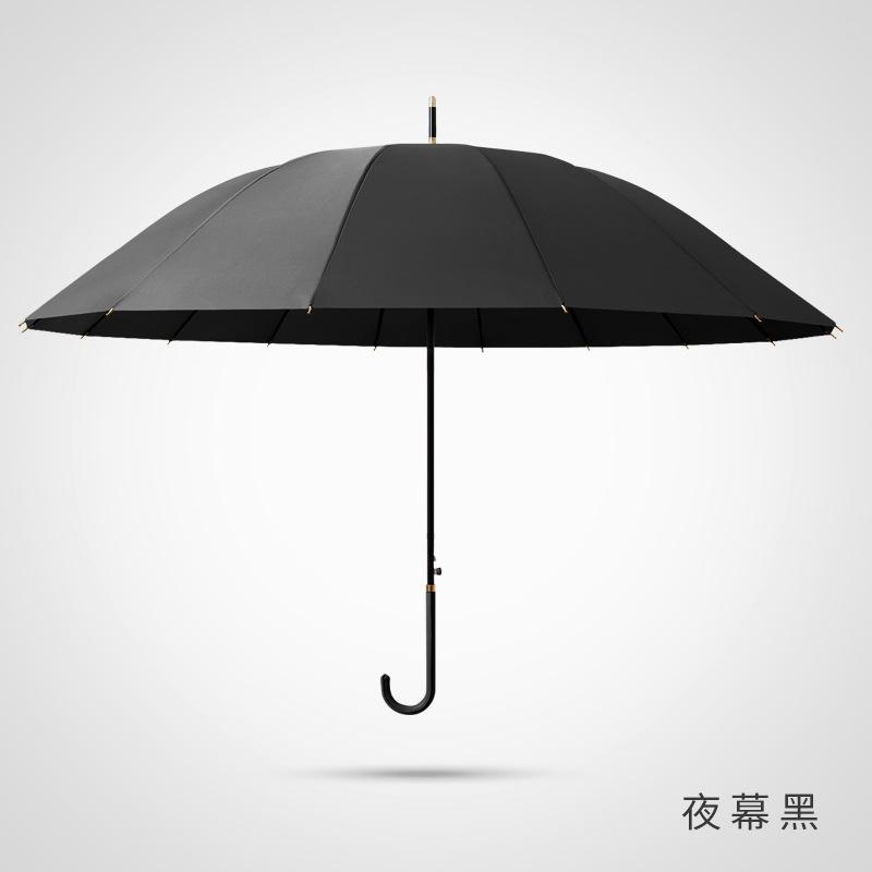 Зонт 16 костей зонт с длинной ручкой, литературный маленький свежий прямой зонт с рисунком