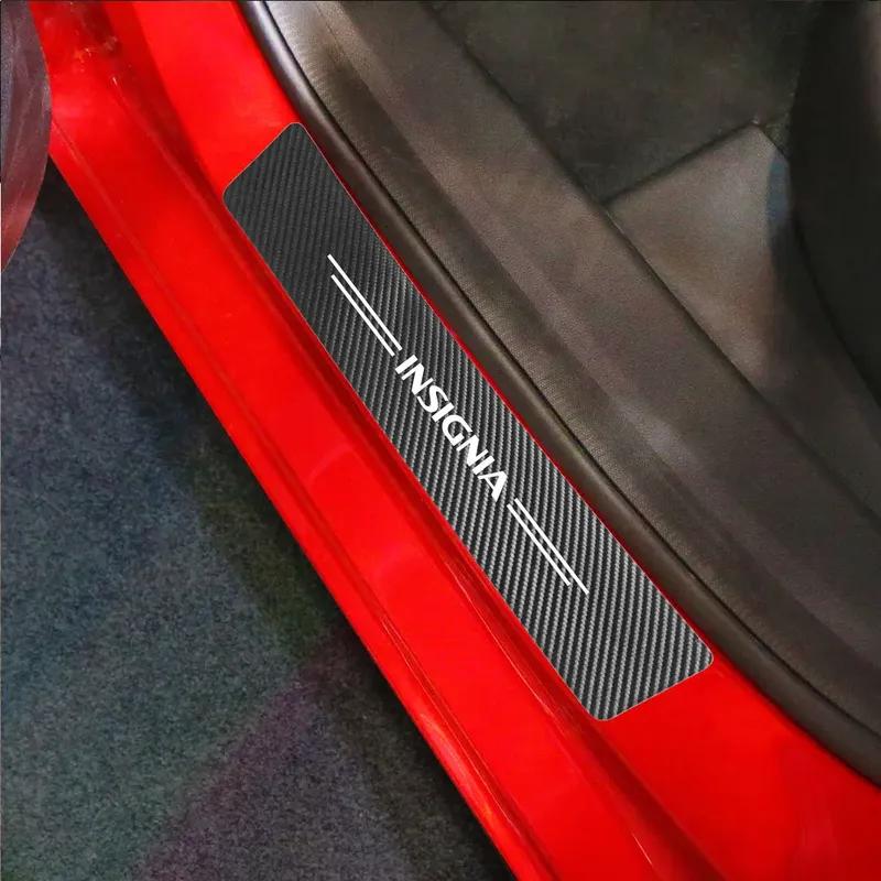 Наклейки на пороги автомобиля для Opel Astra ignia Meriva Mokka Adam Grandland Combo Corsa Crossland X OPC Tigra Аксессуары