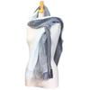Gradient Stole Navy Blue X Gray [Olim]
