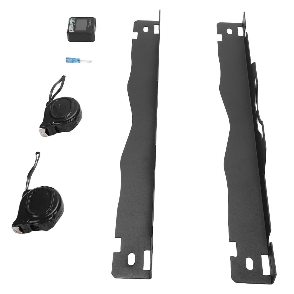 Wheel Alignment Tool Kit Accurate Measurement Automotive Toe Alignment Tool Plate with 2 Tape Measures 1 Digital Angle