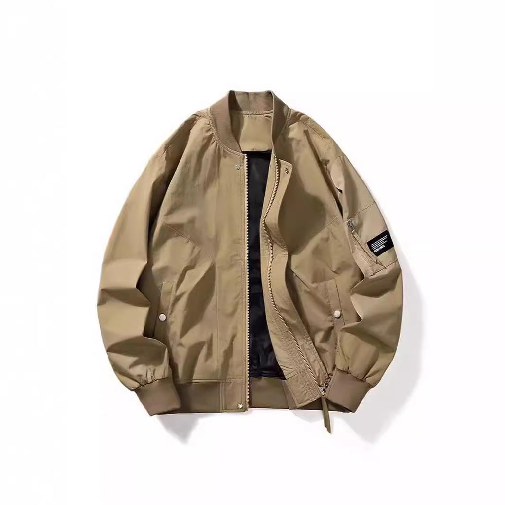 New Tooling Jacket Men's Casual Versatile Loose Baseball Jersey Pilot Windproof Spring and Autumn Men's Jacket