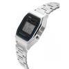 Casio A158wa 1df  A158wa 1  Цифровые Квадратные Винтажные Ретро Общественные Металлические Часы