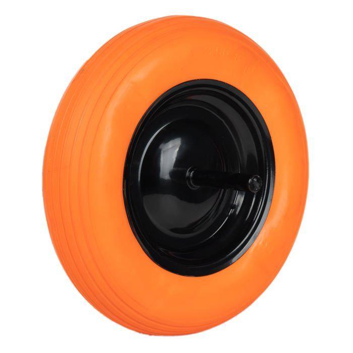 Roue increvable de Chantier - COFAN - 09402702 - Diamètre 350 mm - Tige 20 mm - Poids 140 kg